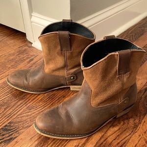 Leather Cowboy Boots